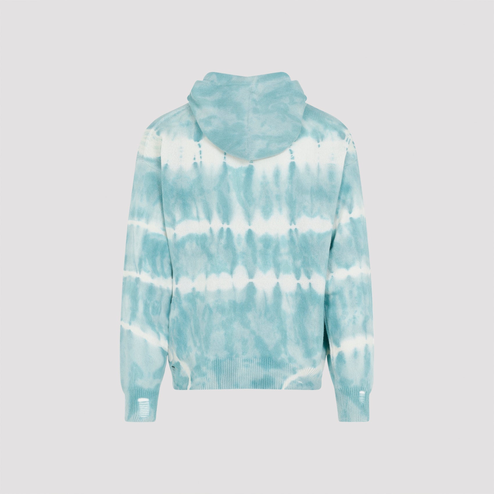 Amiri Ma Tie Dye Hoodie Blue Cashmere