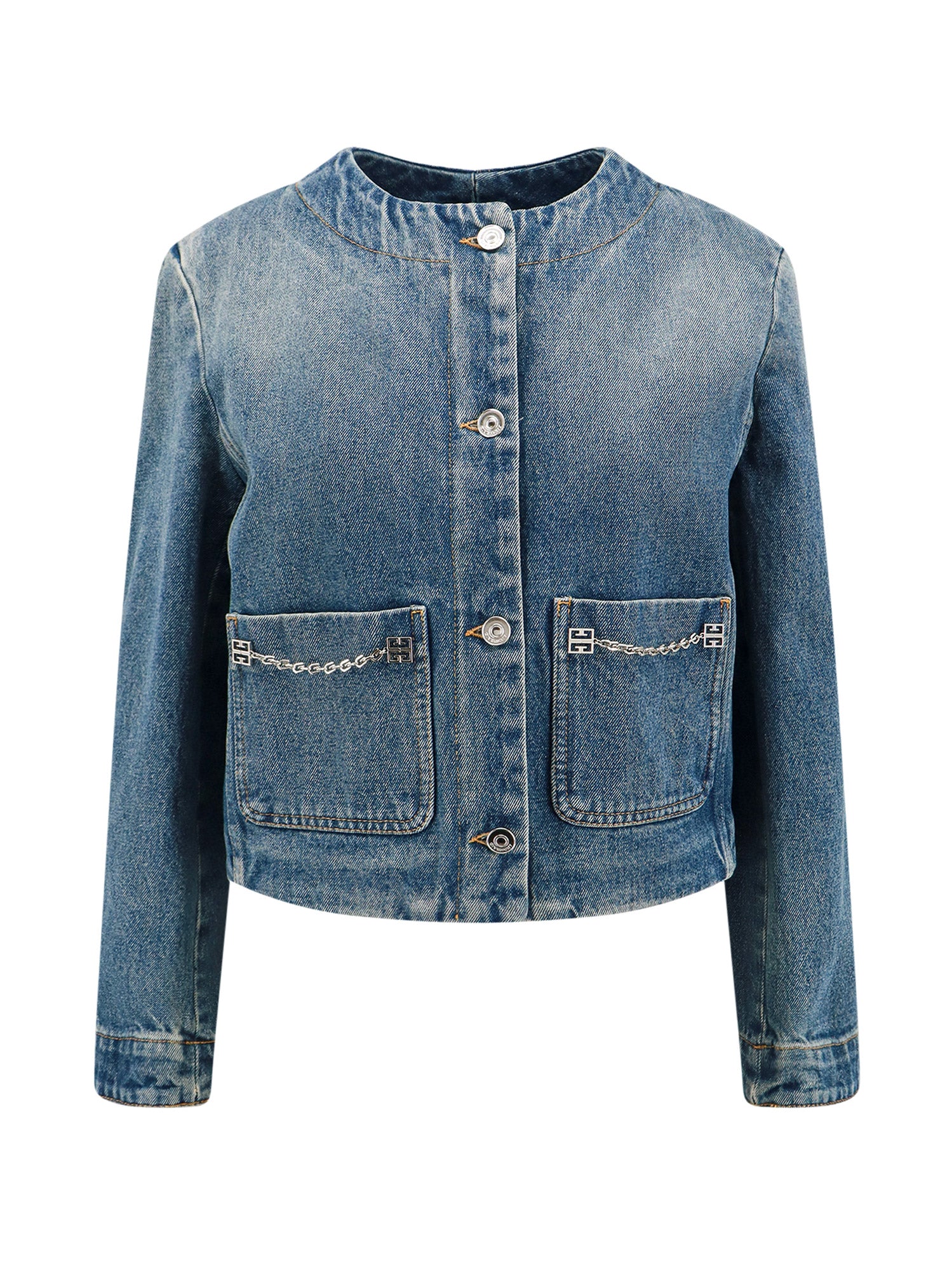 Givenchy Jackets Blue Cotone