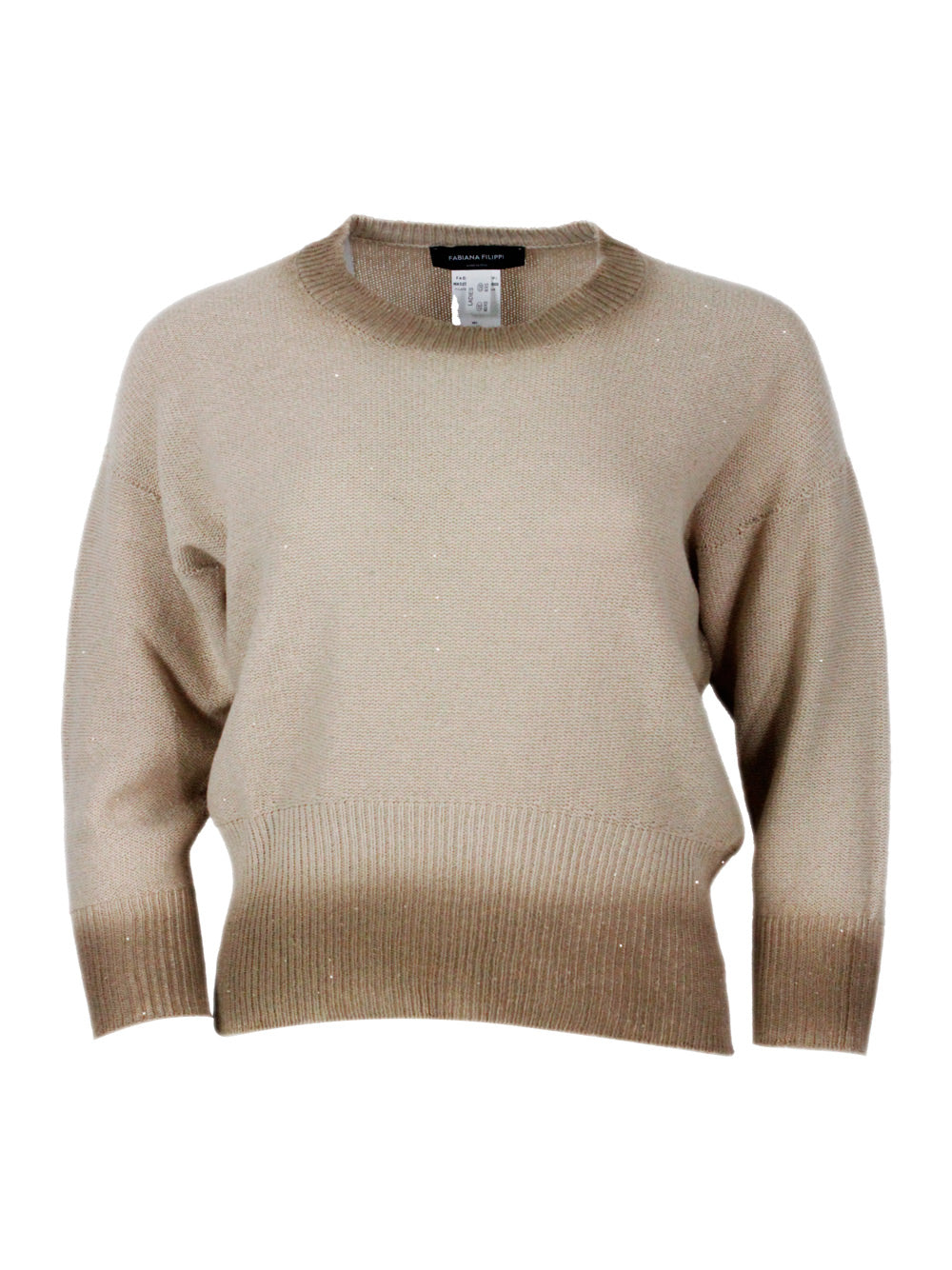 Fabiana Filippi Sweaters Beige 61co 38li 1pl