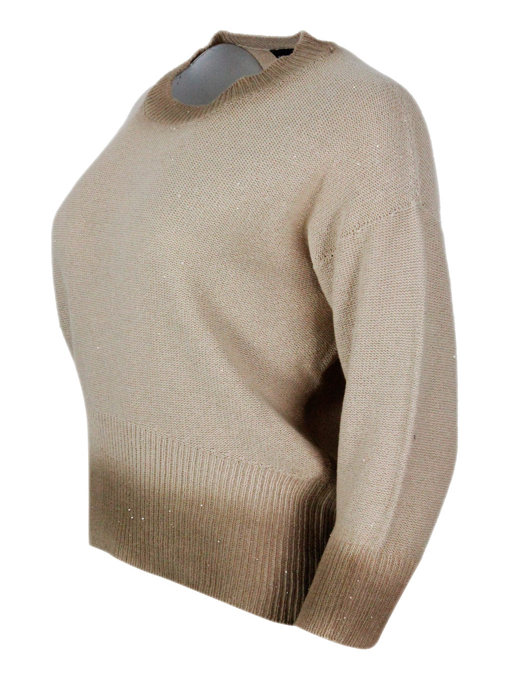 Fabiana Filippi Sweaters Beige 61co 38li 1pl