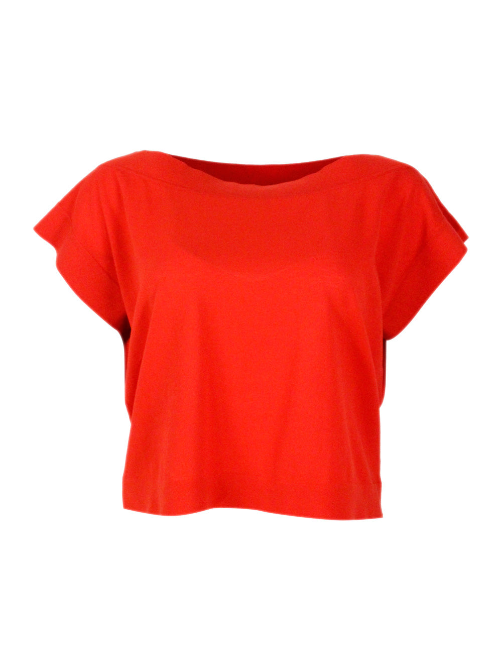 Malo Sweaters Orange 100co