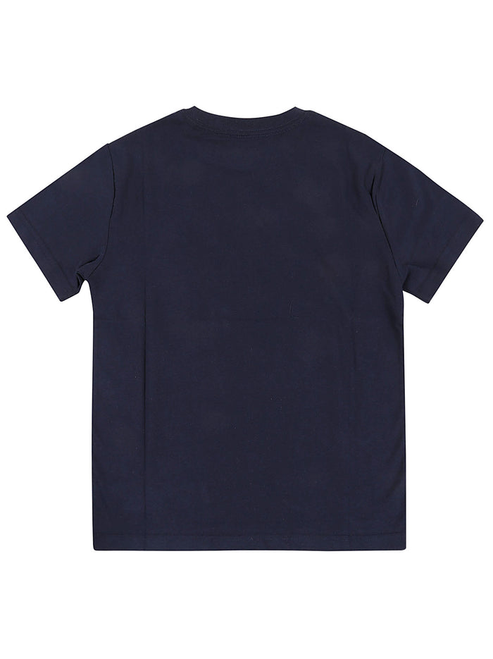 Ss Cn-tops-t-shirt Blue Cotton