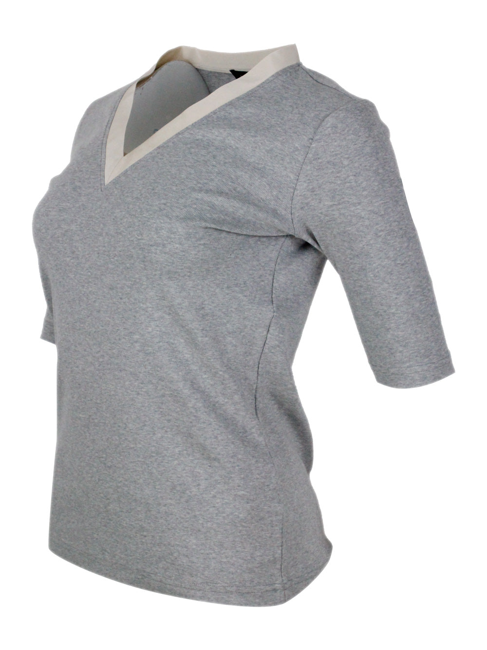 Fabiana Filippi T-Shirts And Polos Grey 94co 6ea