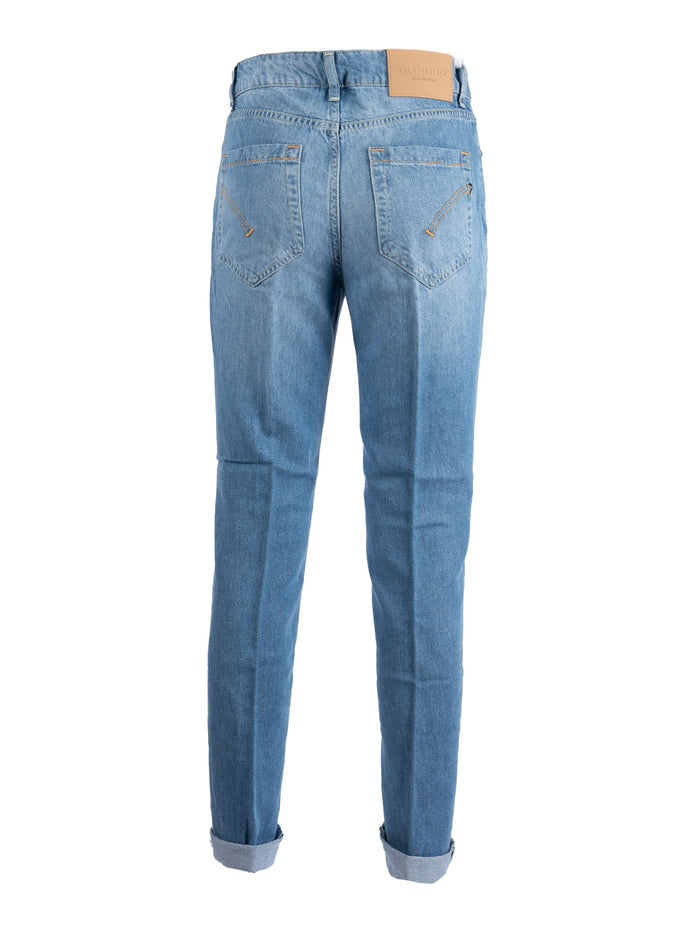 KOONS 30 INCHES PANTS Blue Lyocel Jean