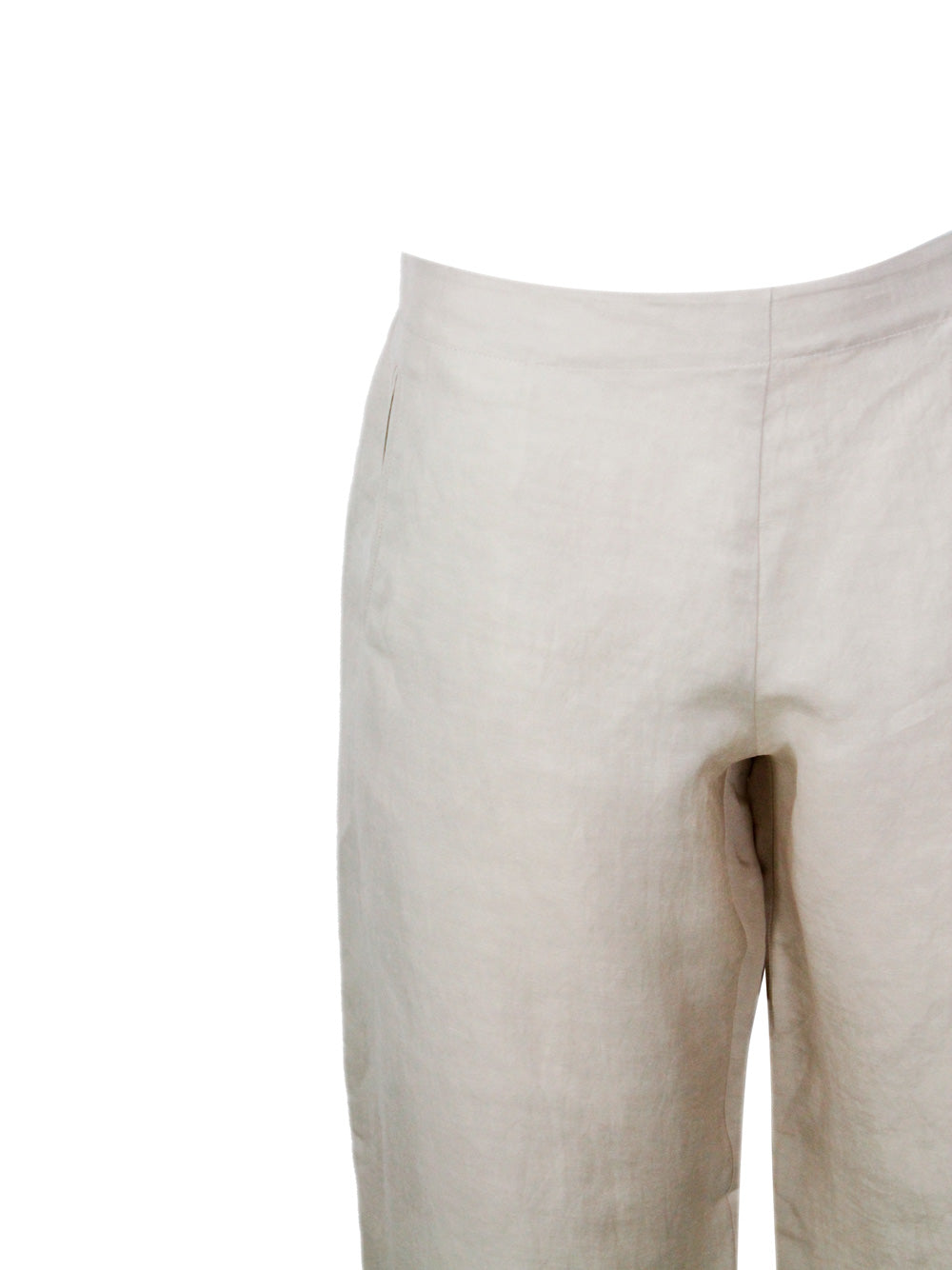 Fabiana Filippi Trousers Beige 50li 50vi