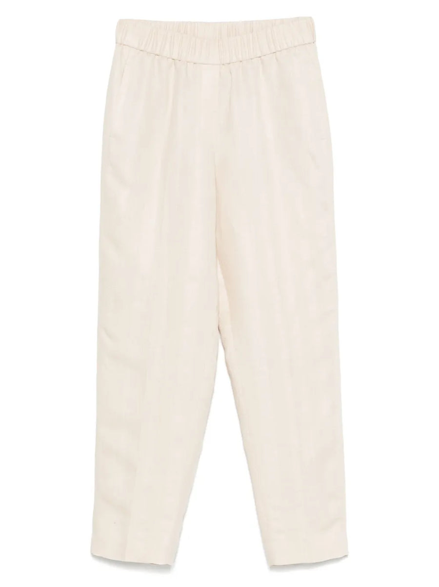Peserico Outer: Viscose 58% trousers in beige