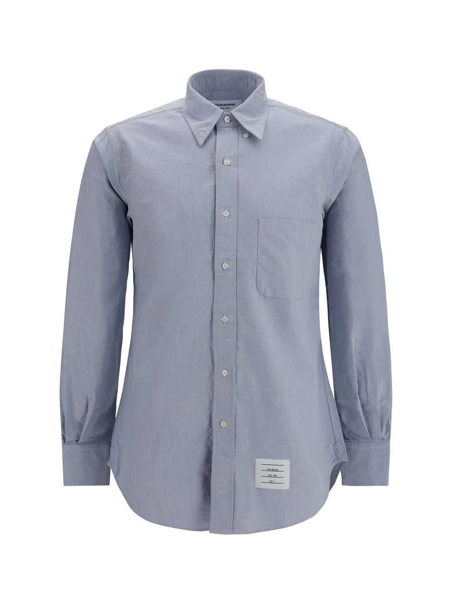 Thom Browne 100% cotton shirt in blue