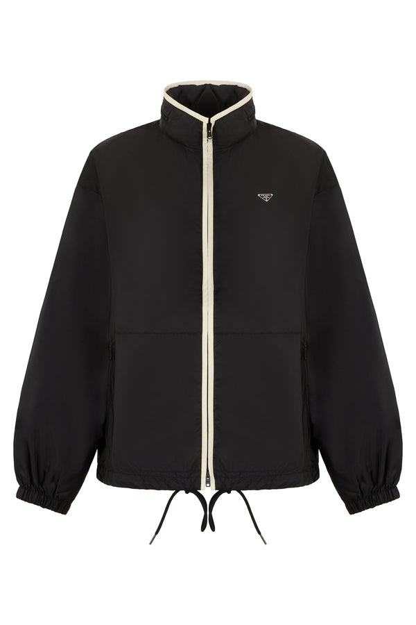 Windbreaker Re-Nylon Black Polyamide Trench & Raincoats