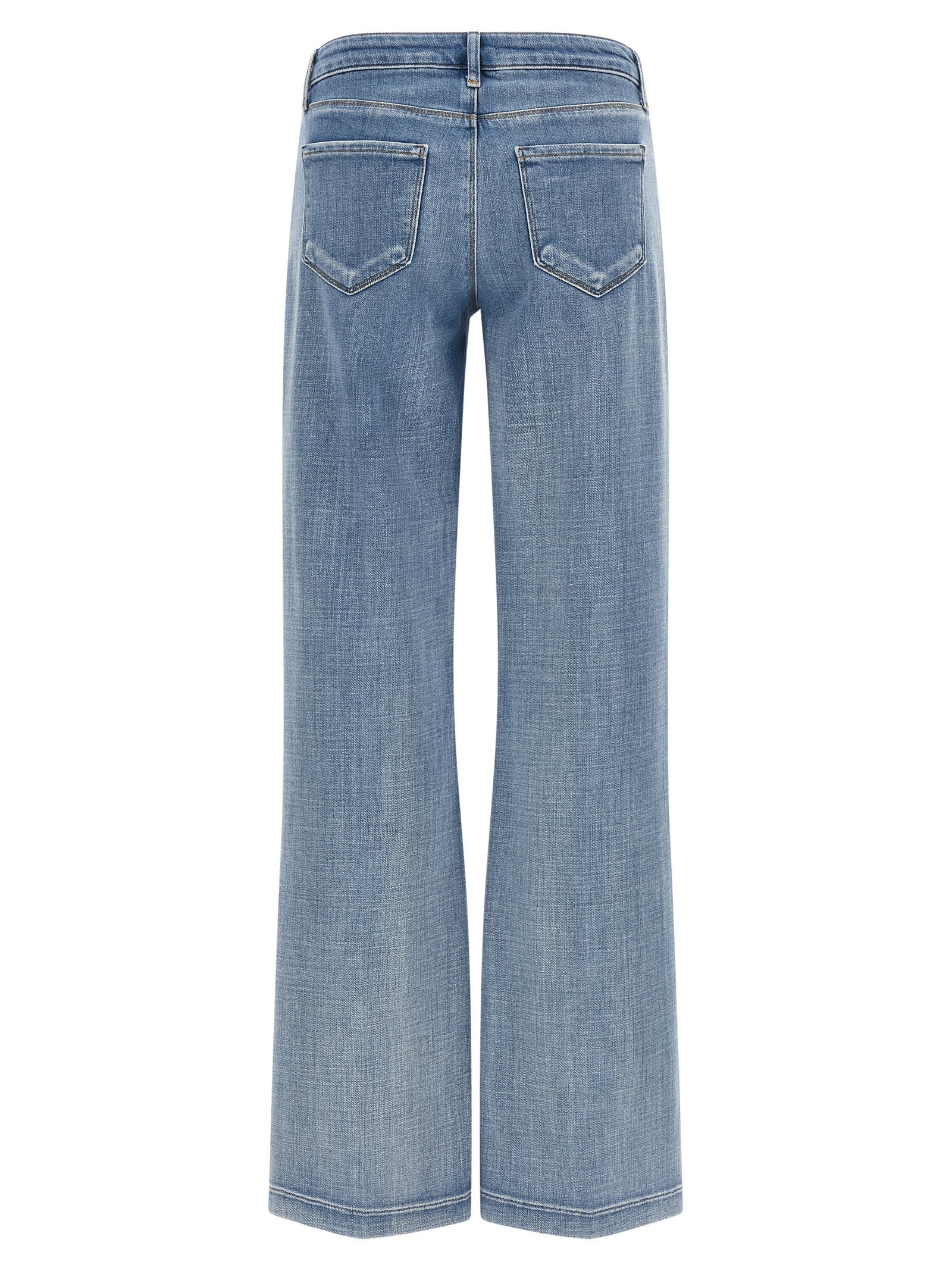 Joanne Jeans Light Blue Cotton Polyester Elastane