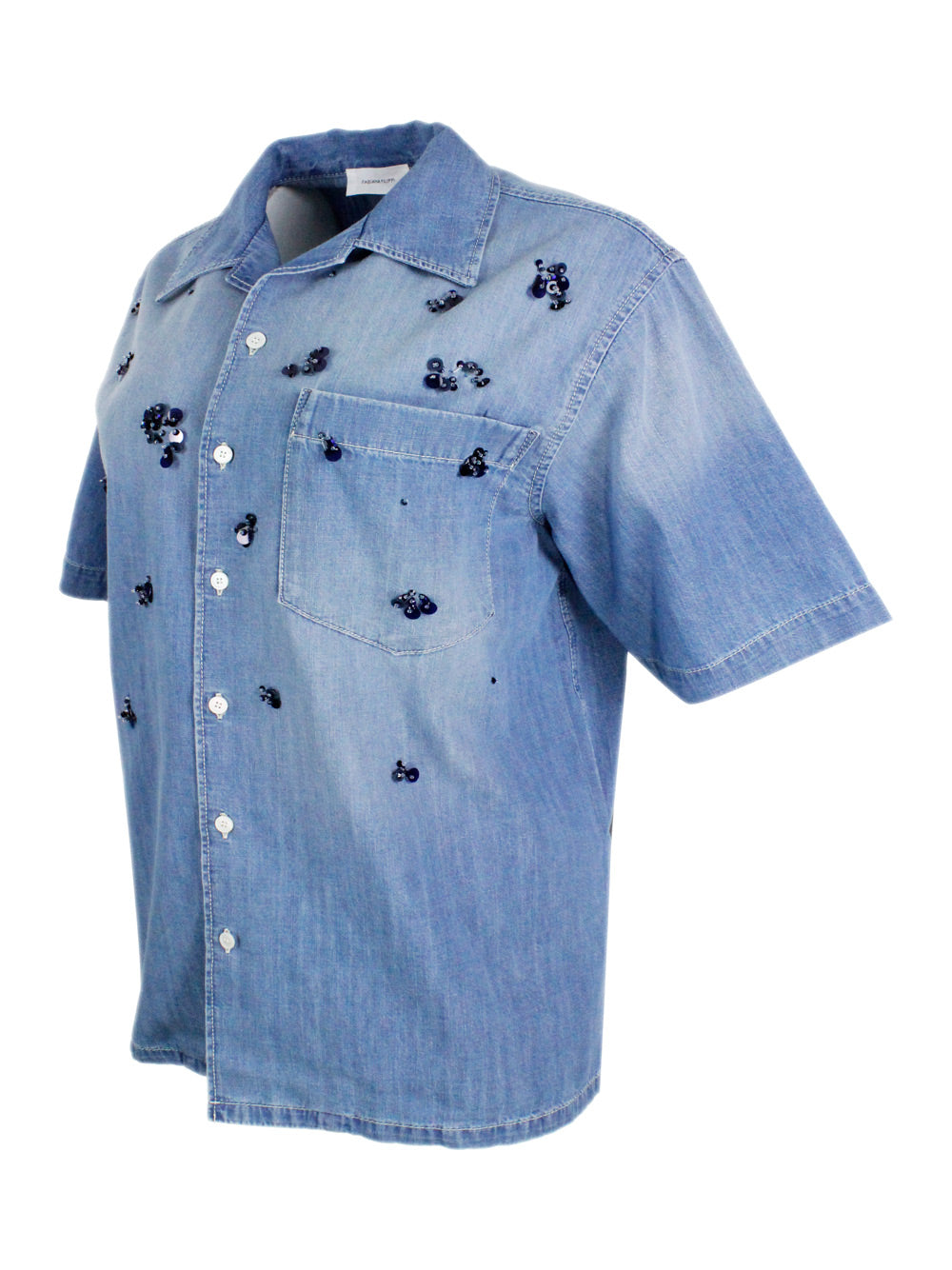 Fabiana Filippi Shirts Denim 100co