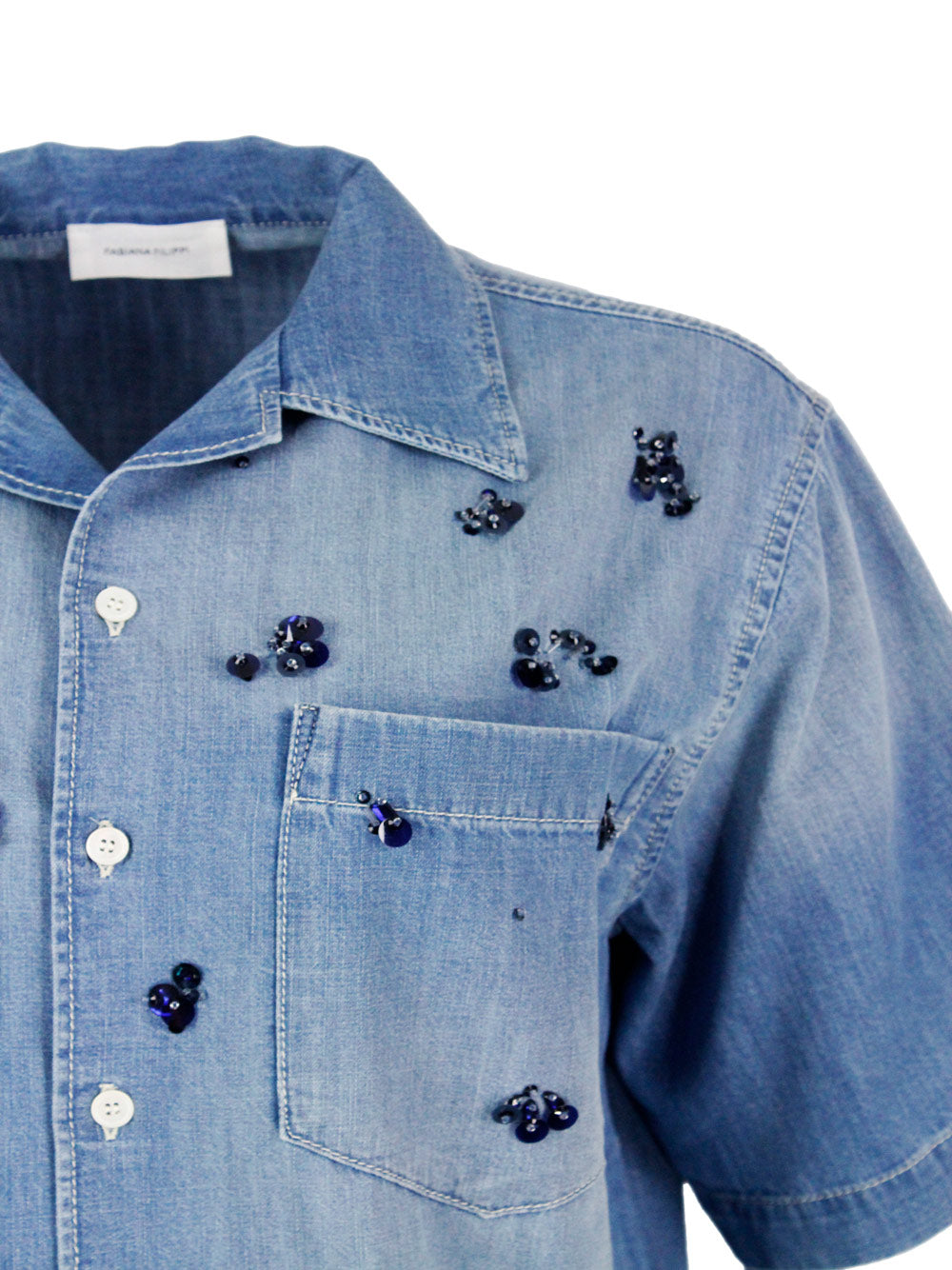 Fabiana Filippi Shirts Denim 100co