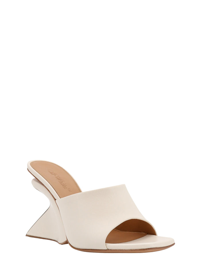 Off White Sandals Pelle