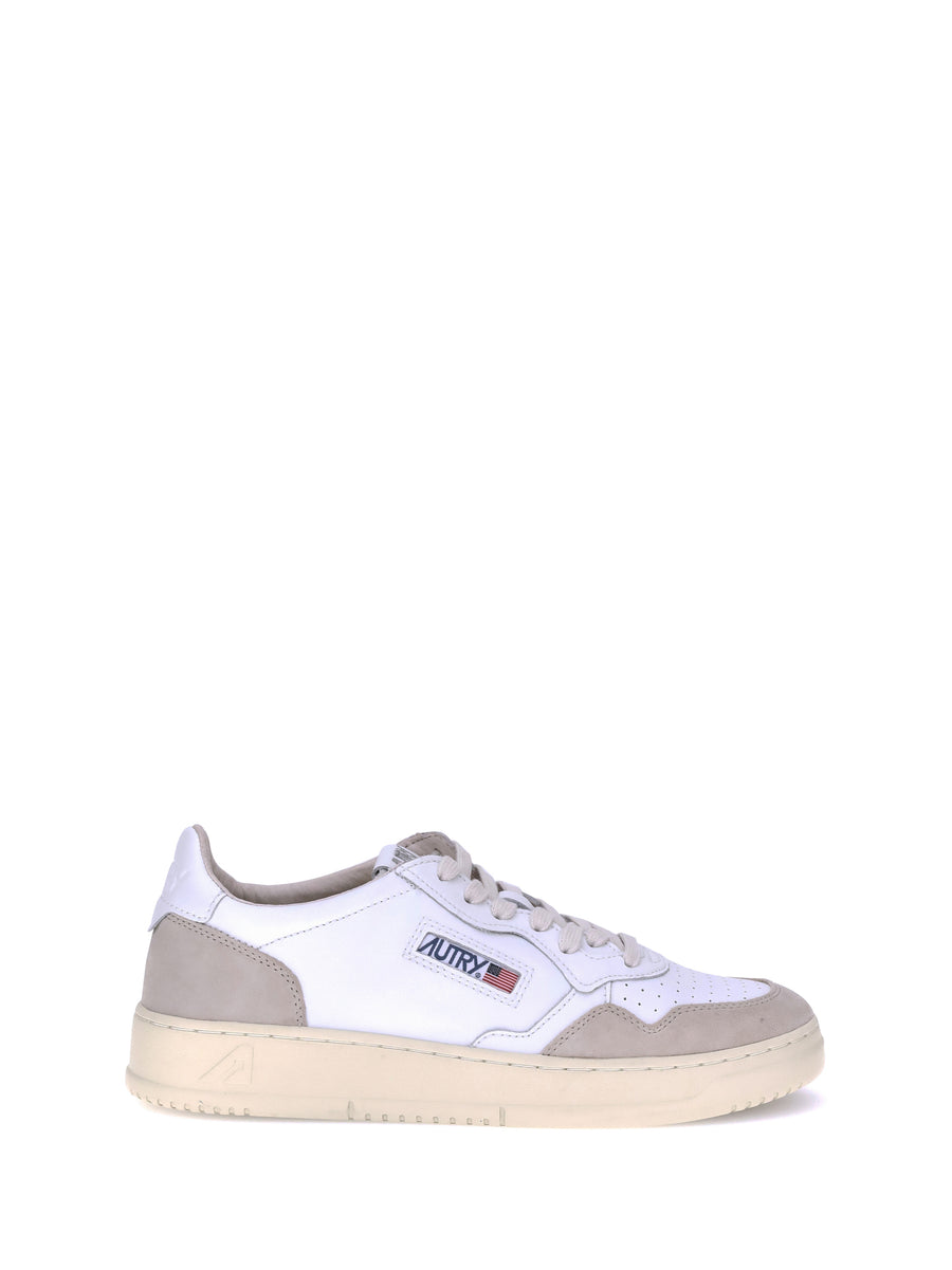 Medalist Low Sneakers White Calf Leather Bos Taurus