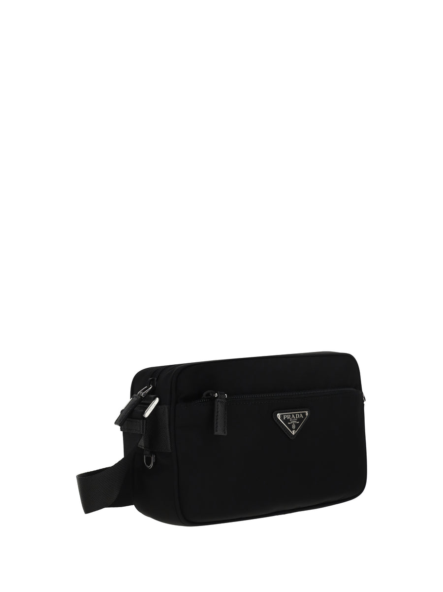 Shoulder Bag Re-Nylon Black
