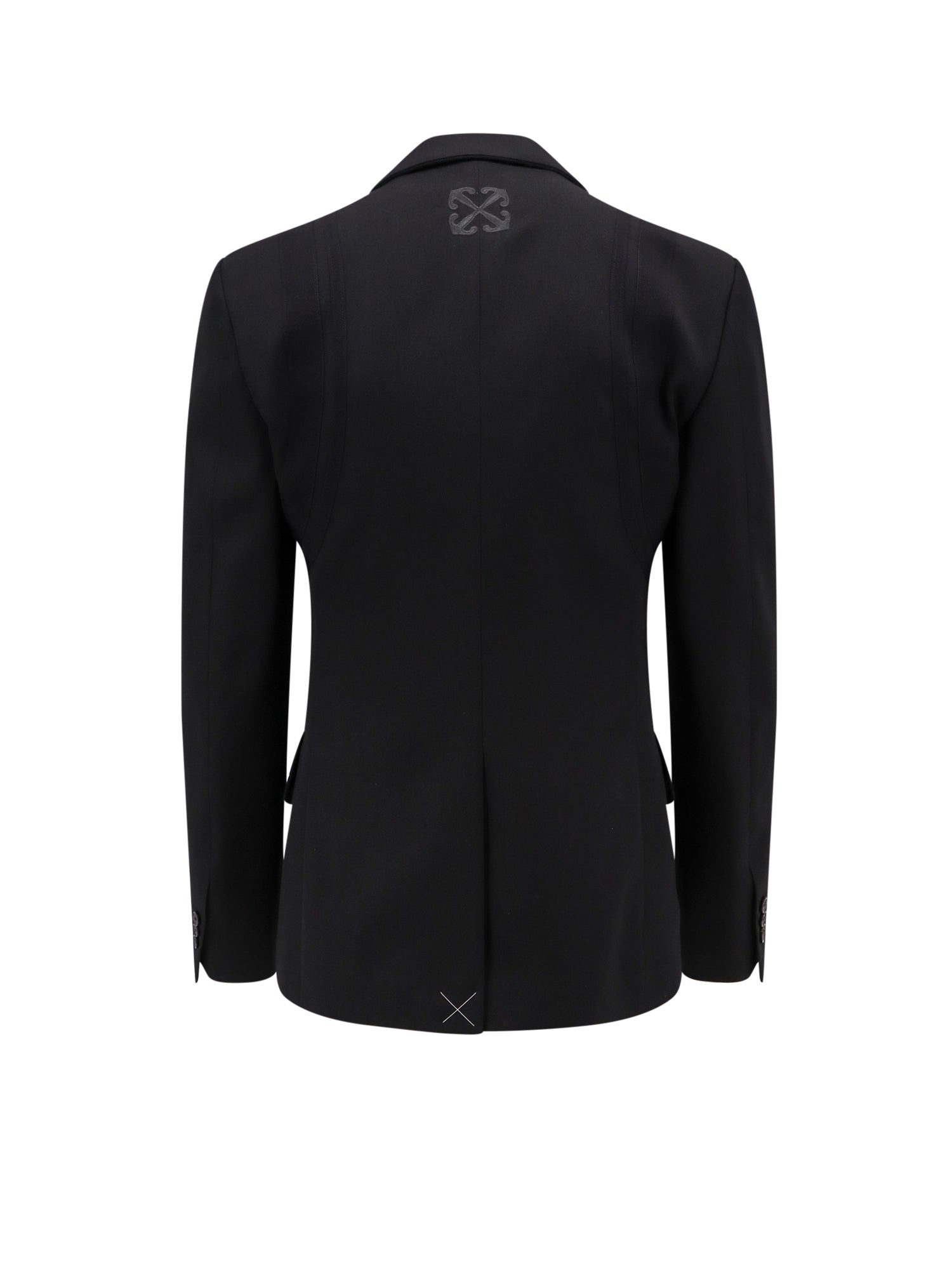 Off White Clothing Black Lana Vergine