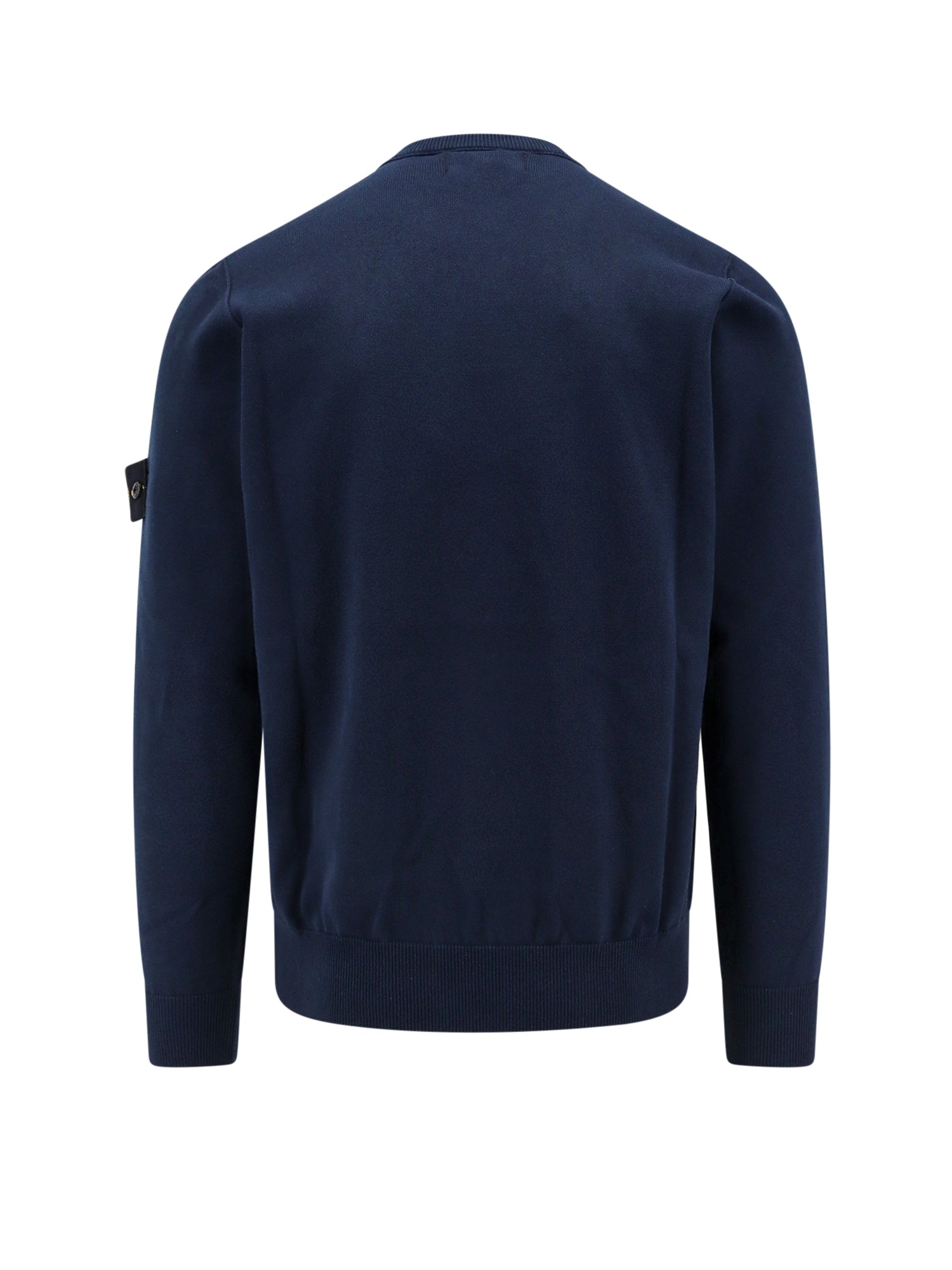 Stone Island Sweaters Blue Cotone Organico