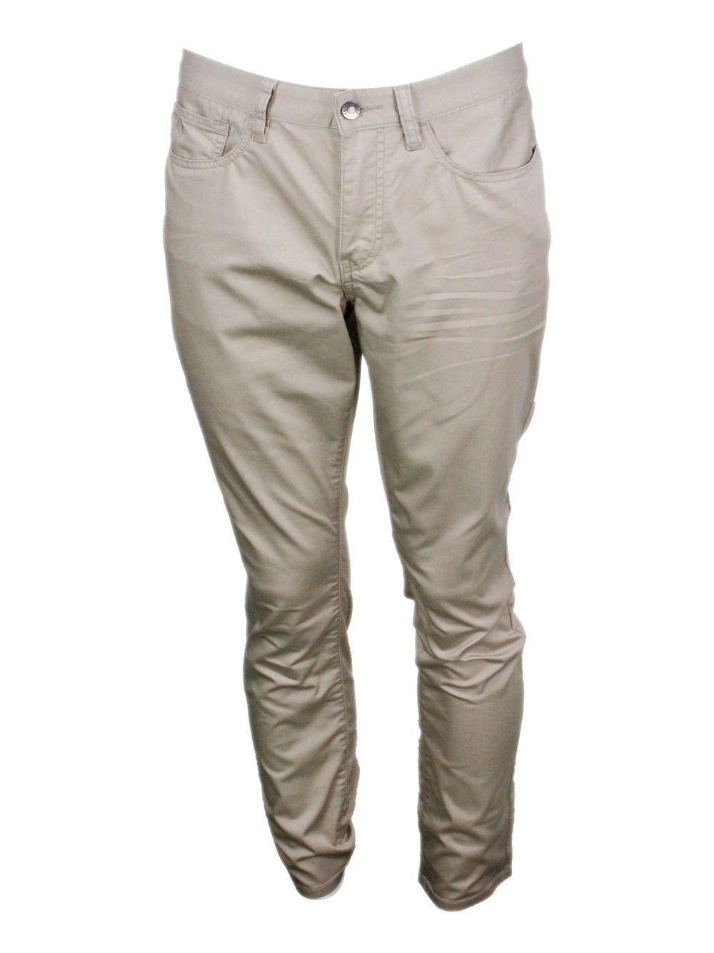 Armani Exchange Trousers Beige 60co 35pl 2ea
