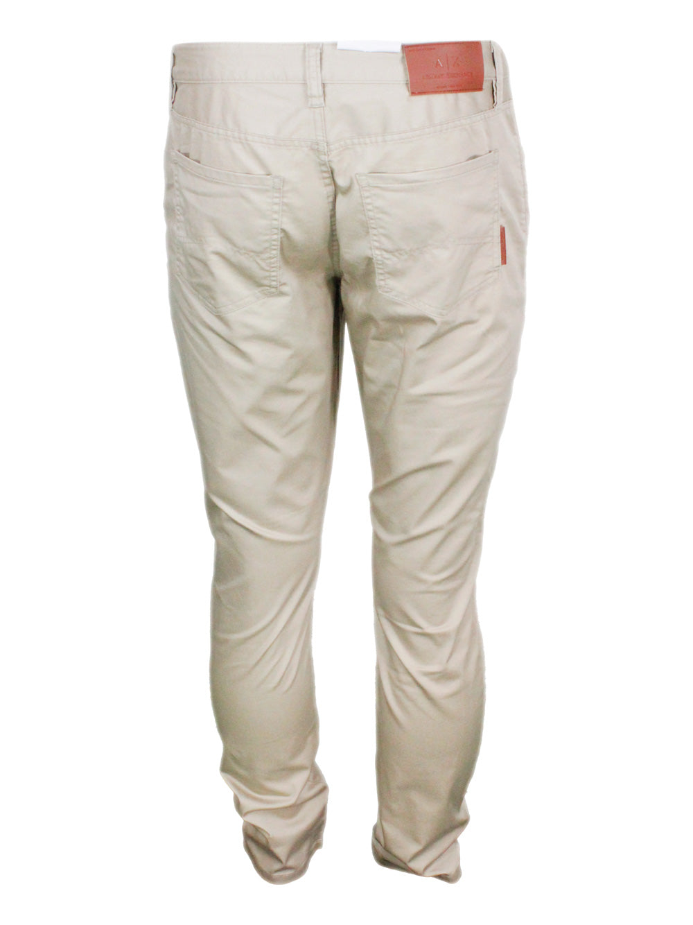 Armani Exchange Trousers Beige 60co 35pl 2ea