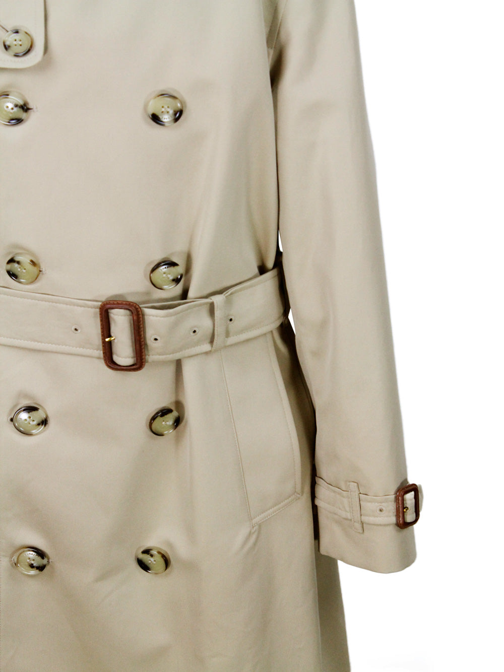 Burberry Coats Beige 100co