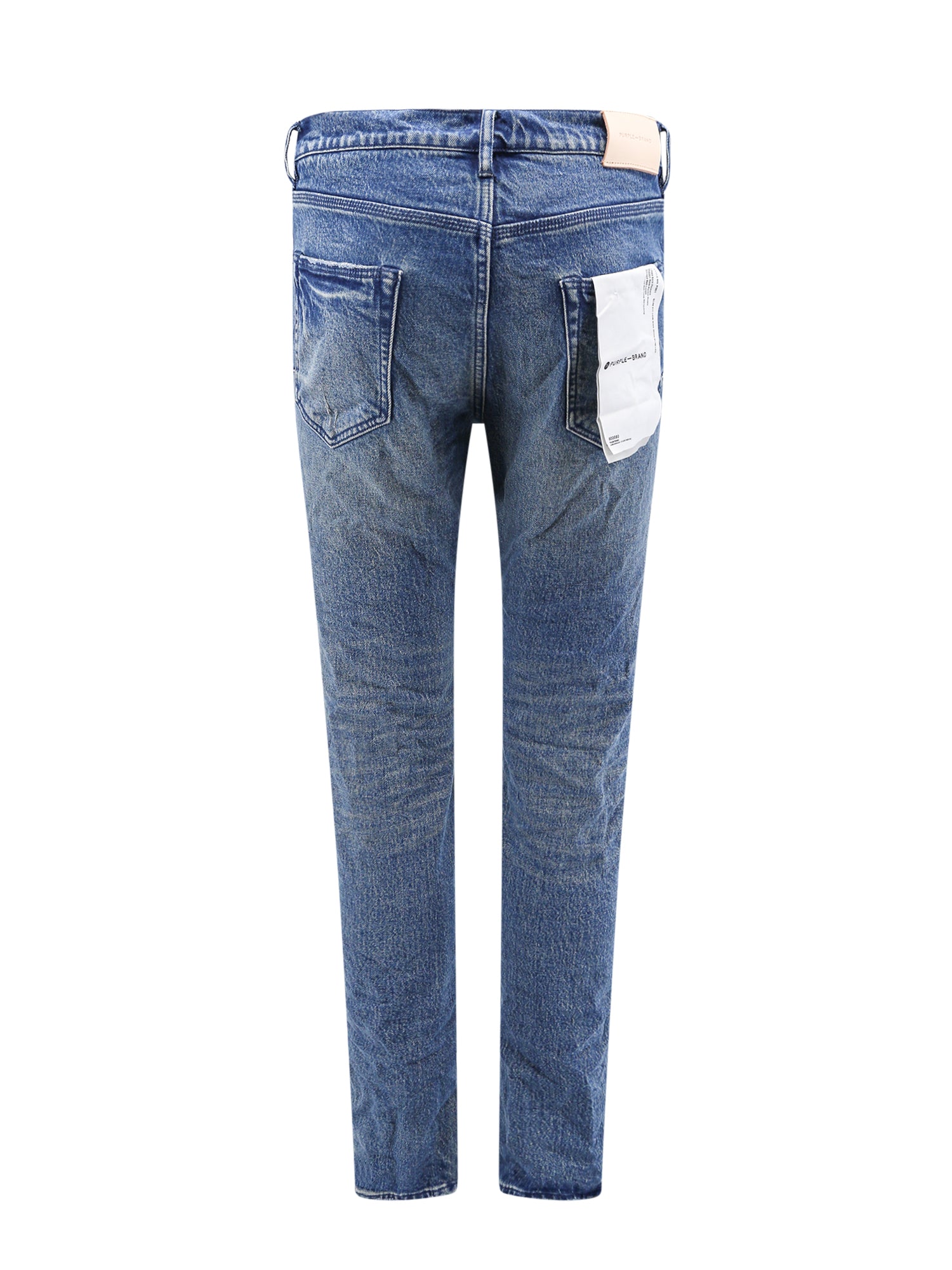 Purple Brand Jeans Blue Cotone Elastan