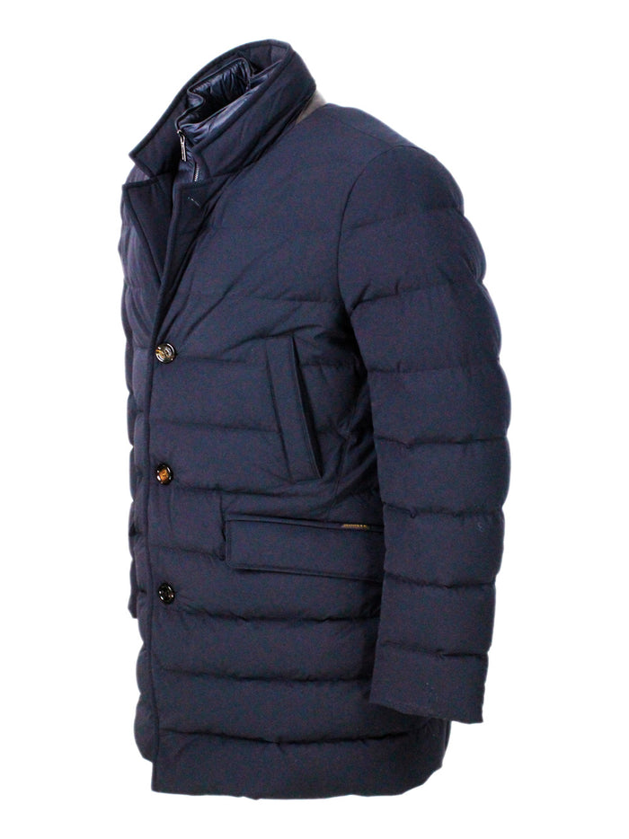 Moorer Coats Dark Blu 100ny