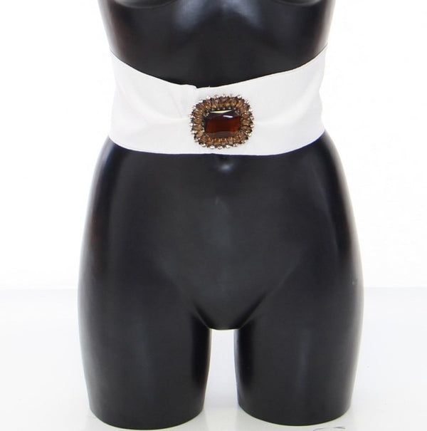 Dolce & Gabbana 50% Cotton belt in white