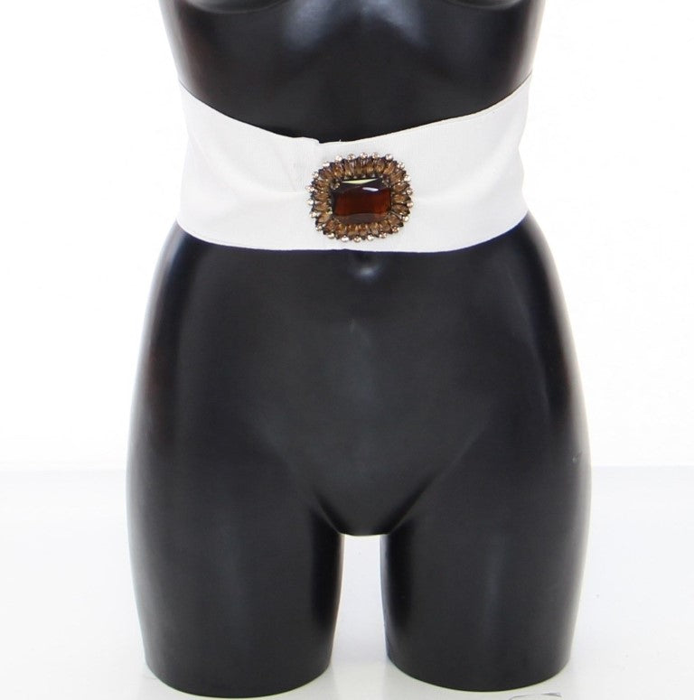 Dolce & Gabbana 50% Cotton belt in white