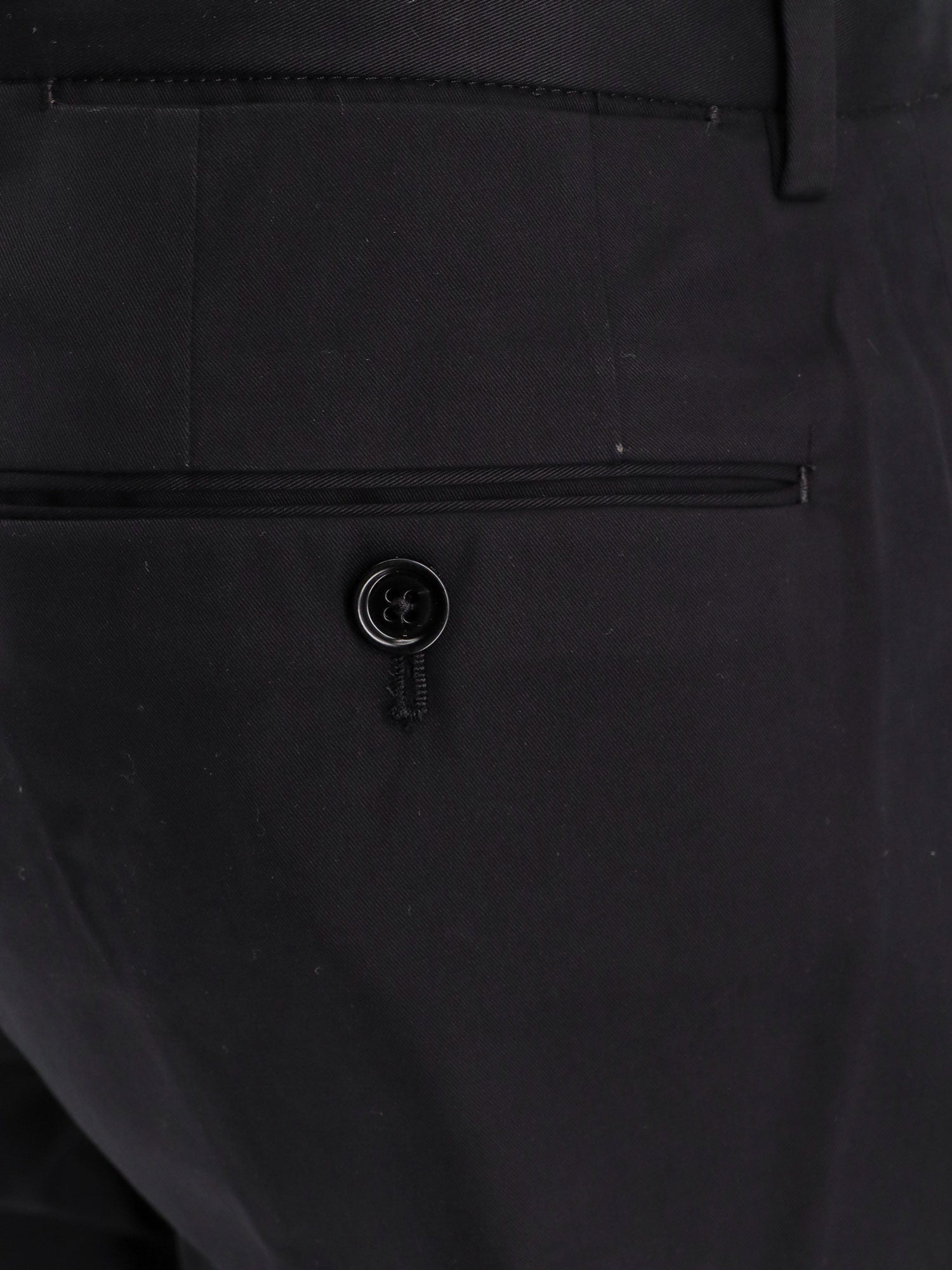 ZEGNA RTW Black Cotone Elastan
