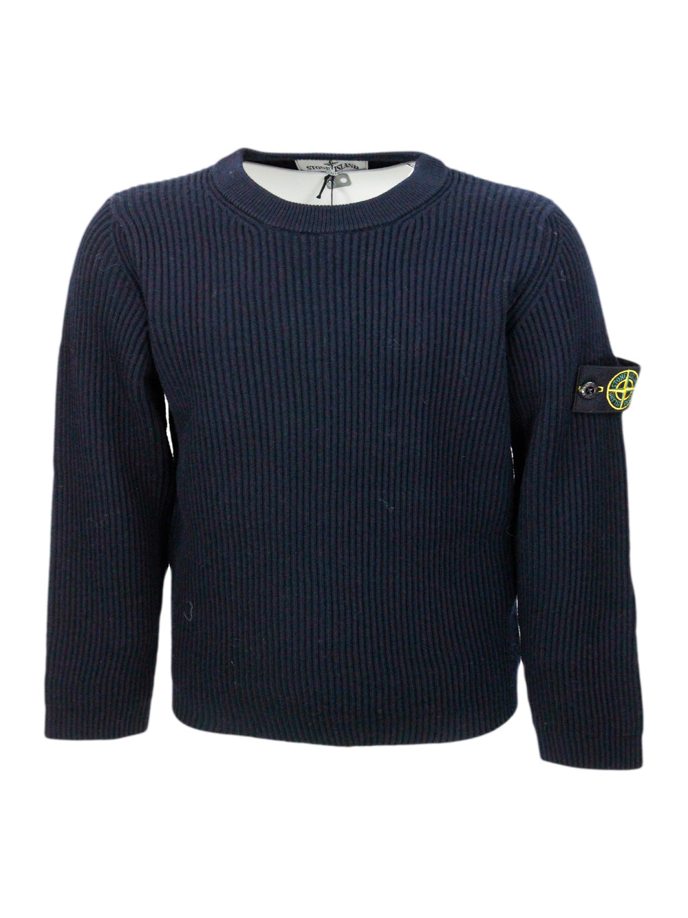 Stone Island Sweaters Blue 100wv