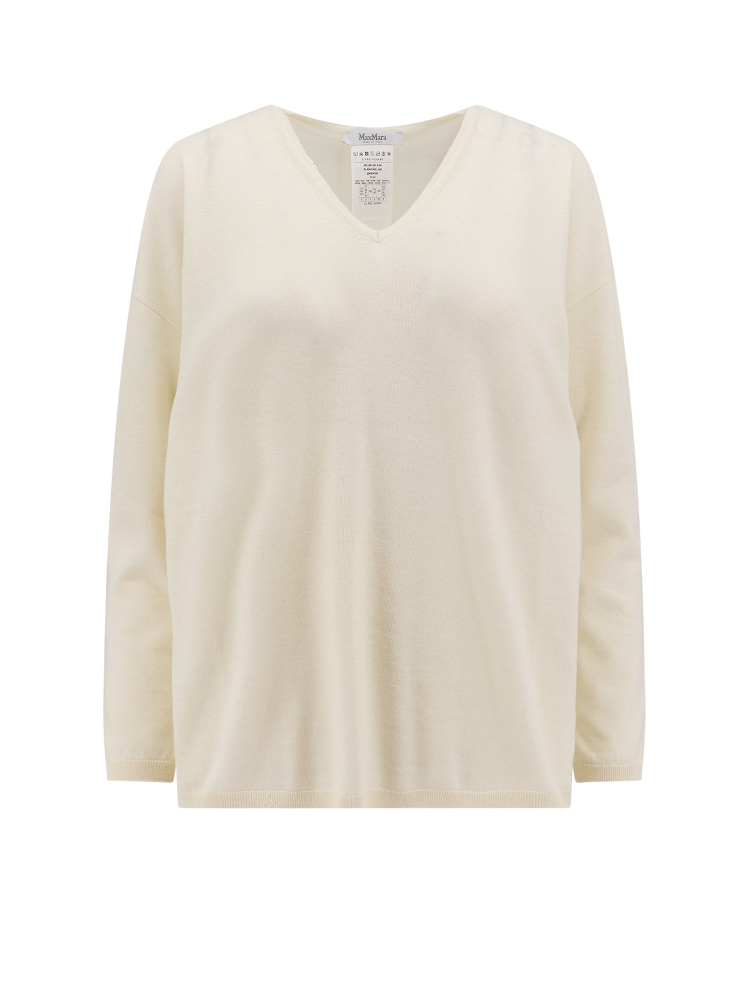 Max Mara Sweaters White Cashmere