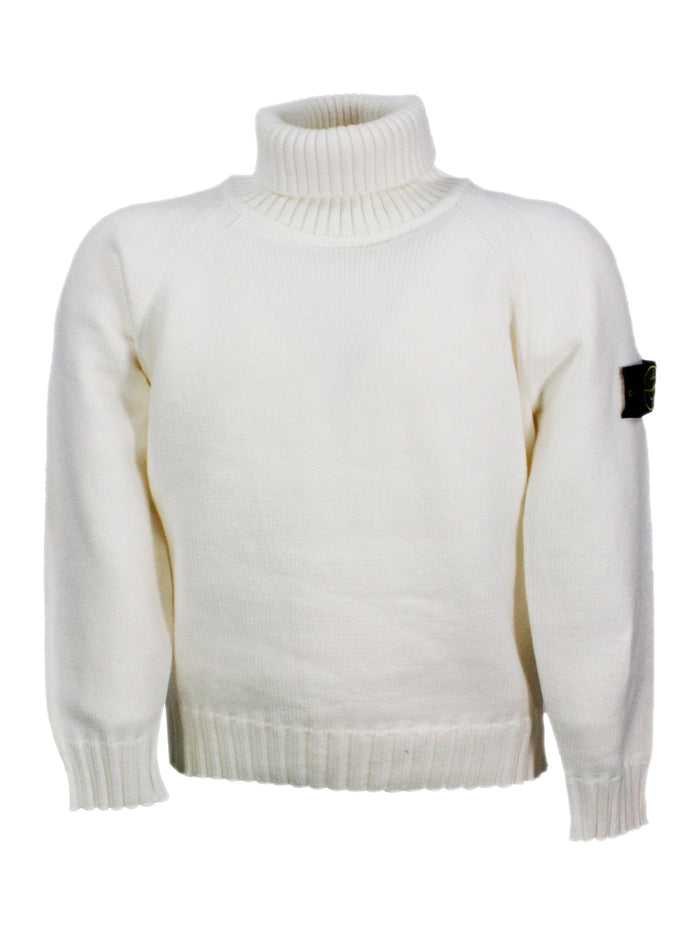 Stone Island Sweaters Cream 79co 21ea