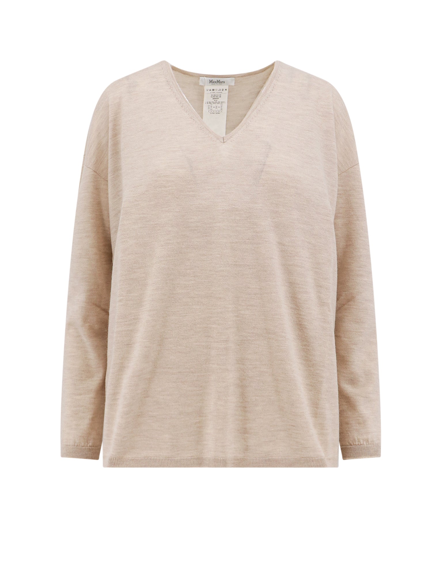 Max Mara Sweaters Beige Cashmere