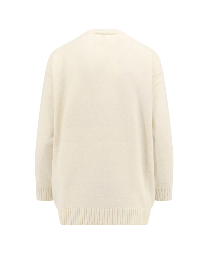 Max Mara Sweaters Beige Lana Cashmere