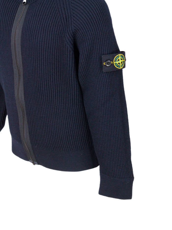 Stone Island Sweaters Blue 100wv