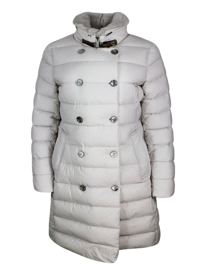 Moorer Coats White 100ny