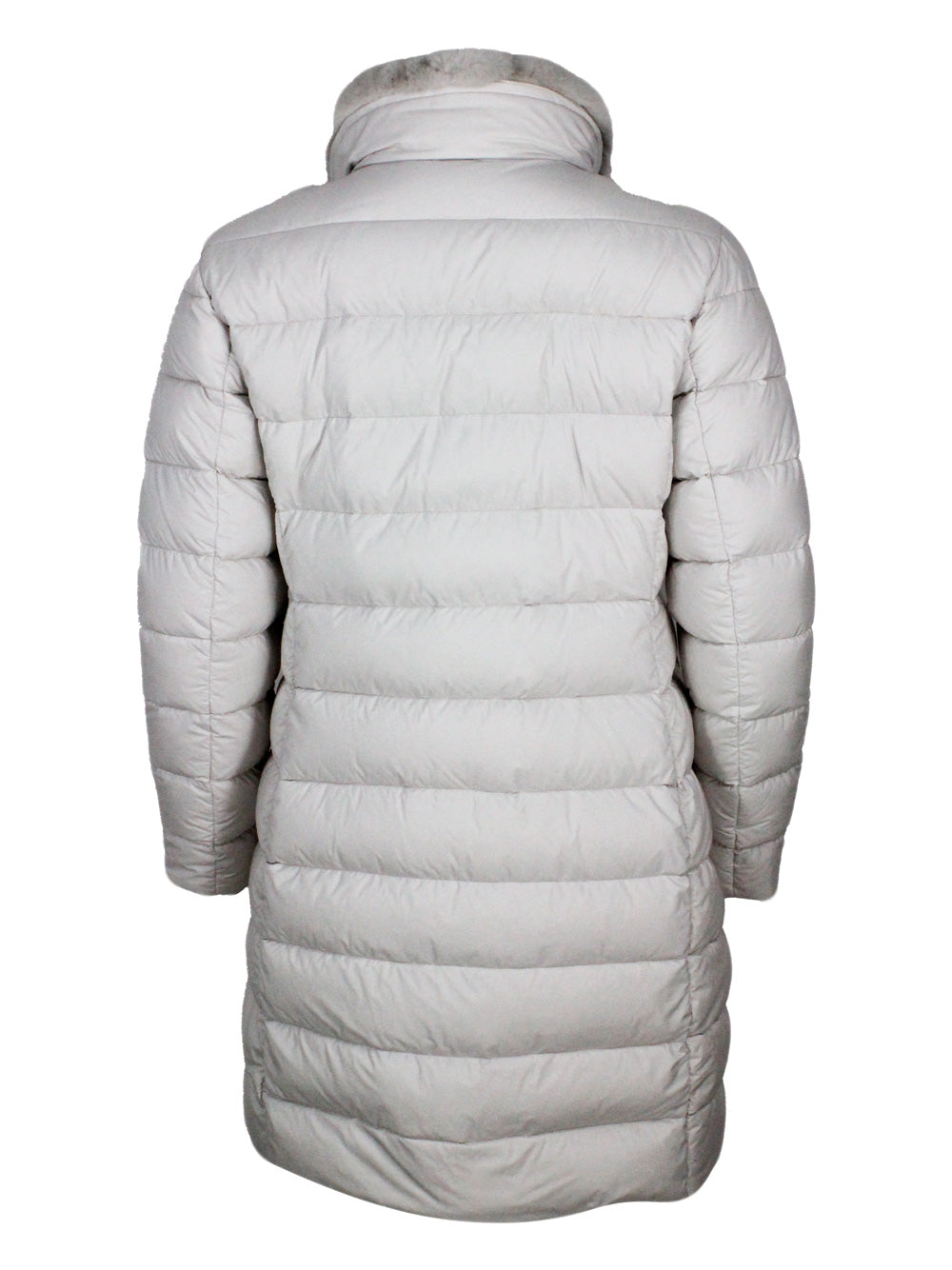 Moorer Coats White 100ny
