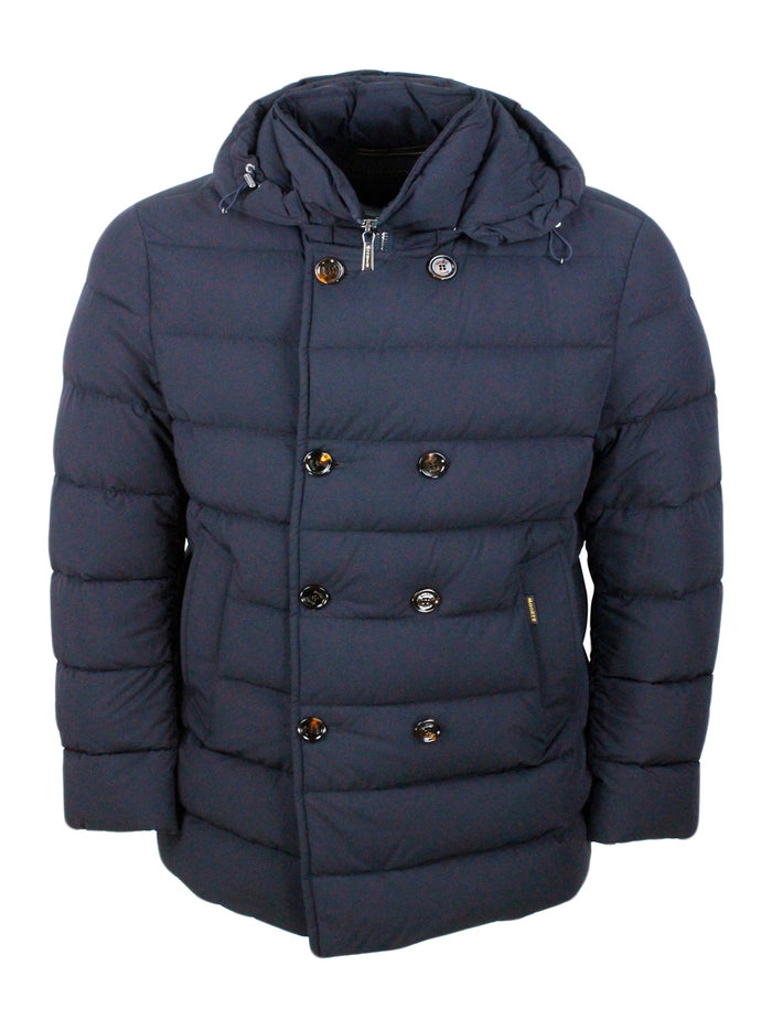 Moorer Coats Dark Blu 100ny