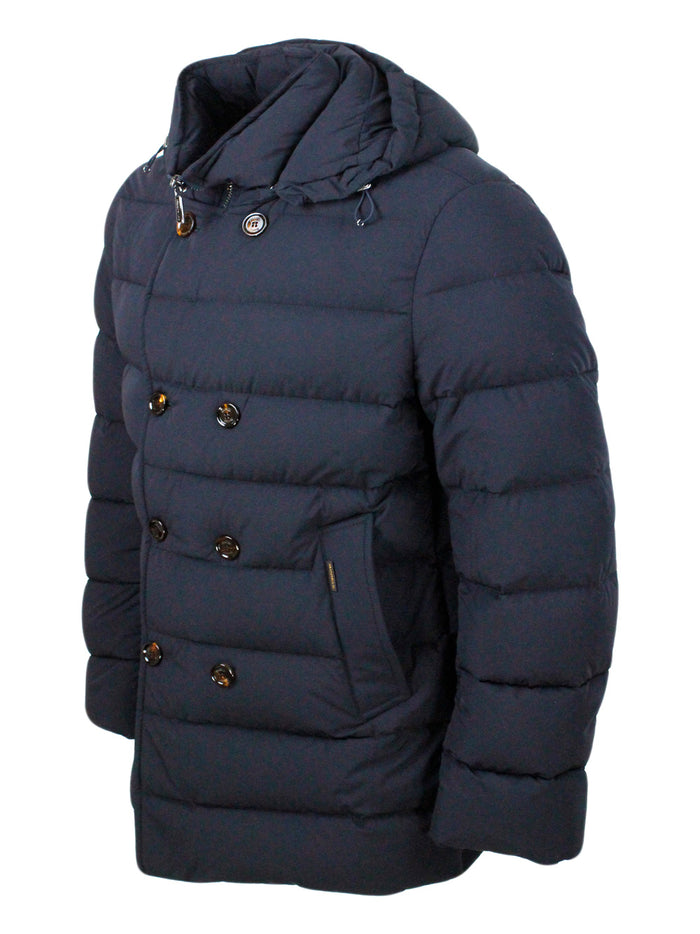 Moorer Coats Dark Blu 100ny