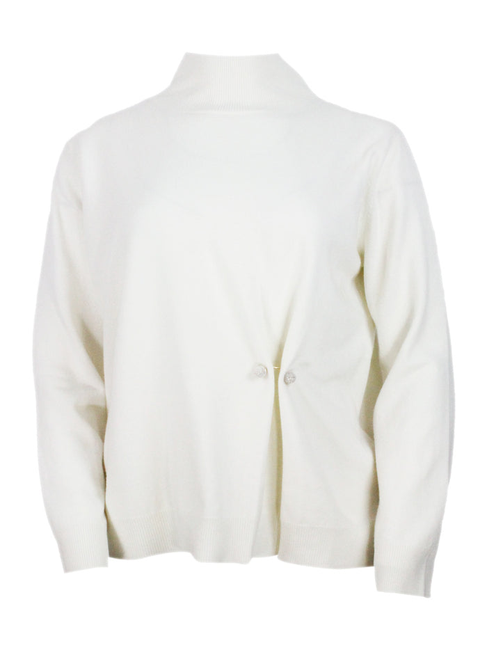 Fabiana Filippi Sweaters White 75wv 15se 10ws