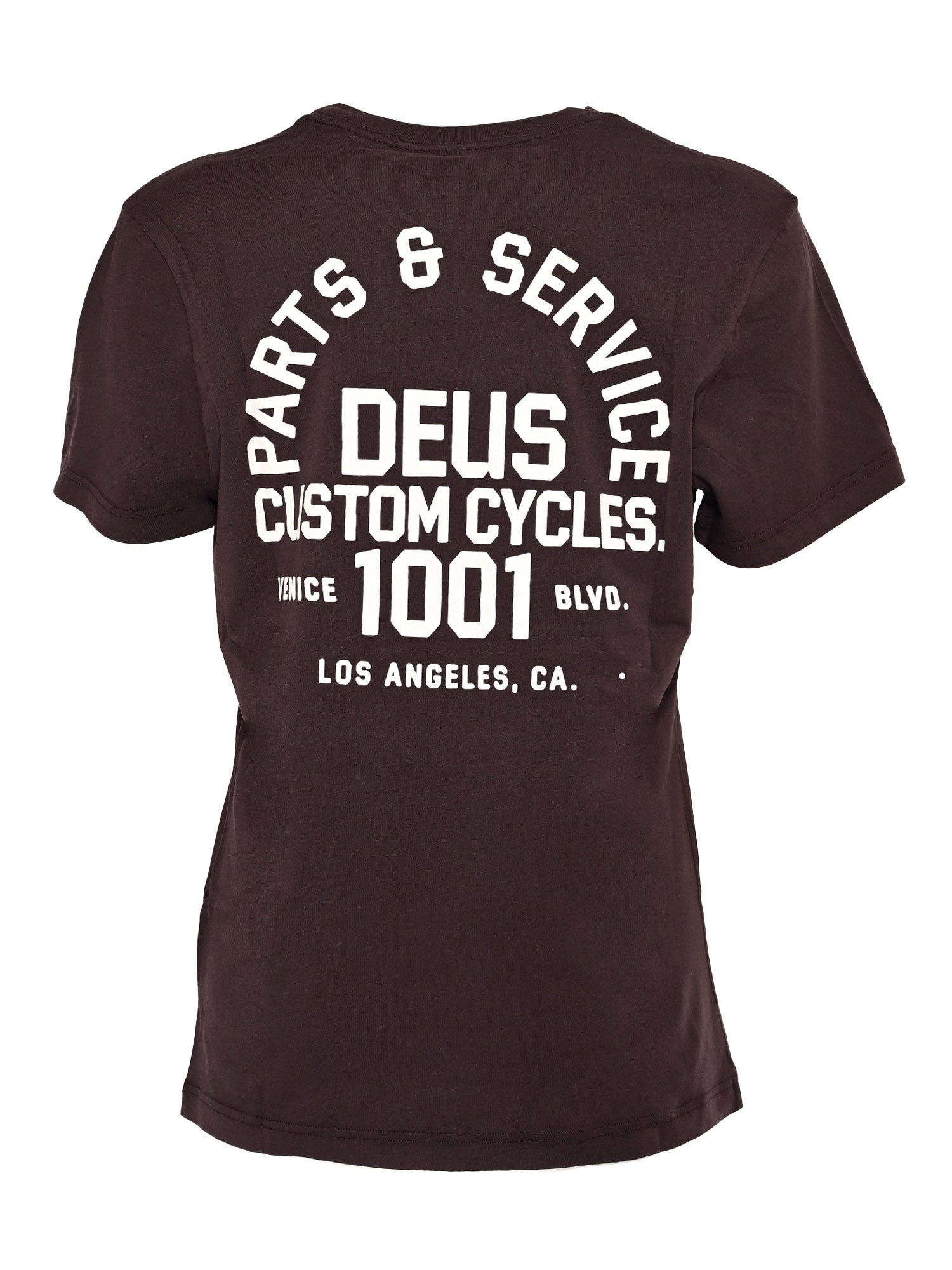 T-Shirts Brown Short Sleeves T-shirt