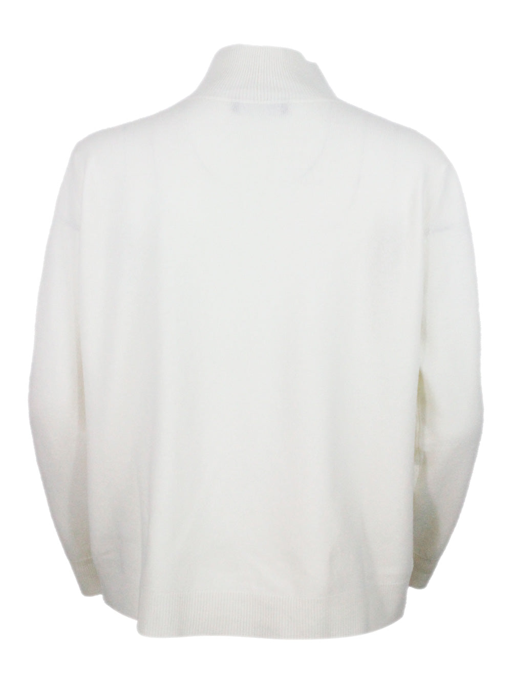Fabiana Filippi Sweaters White 75wv 15se 10ws