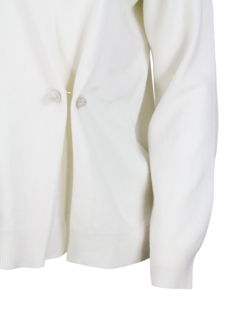 Fabiana Filippi Sweaters White 75wv 15se 10ws