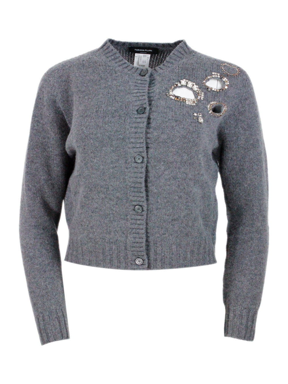 Fabiana Filippi Sweaters Grey 75wv 15se 10ws