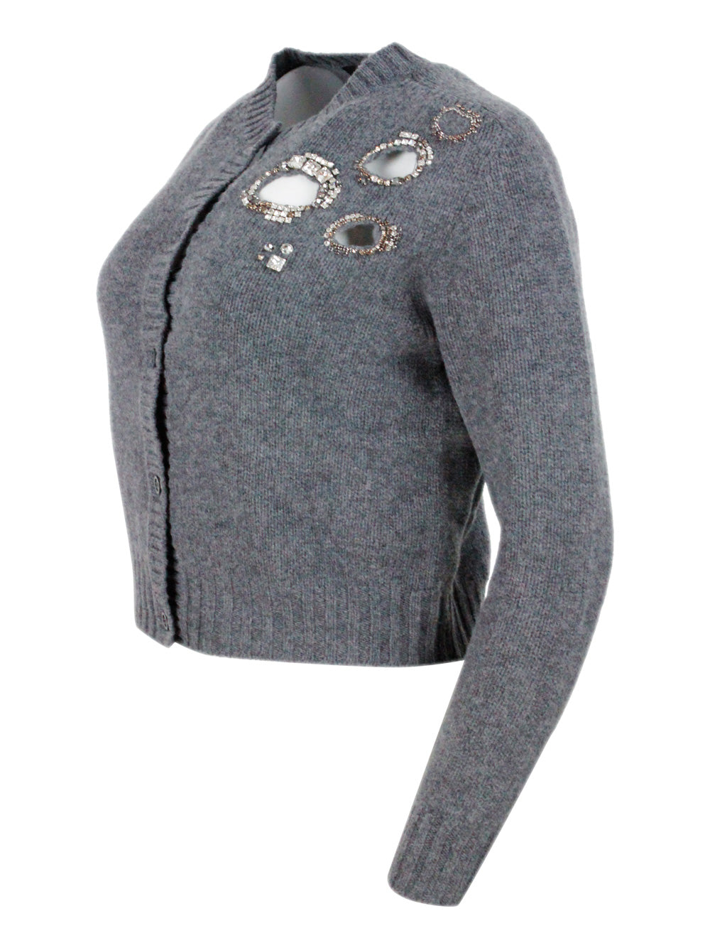 Fabiana Filippi Sweaters Grey 75wv 15se 10ws