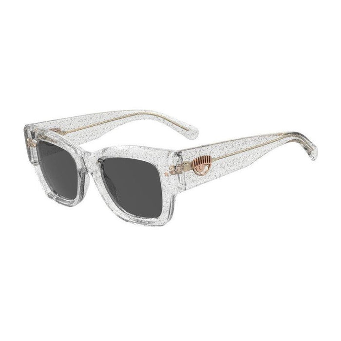 Chiara Ferragni Cf 7023-S Transparent Acetato Sunglasses