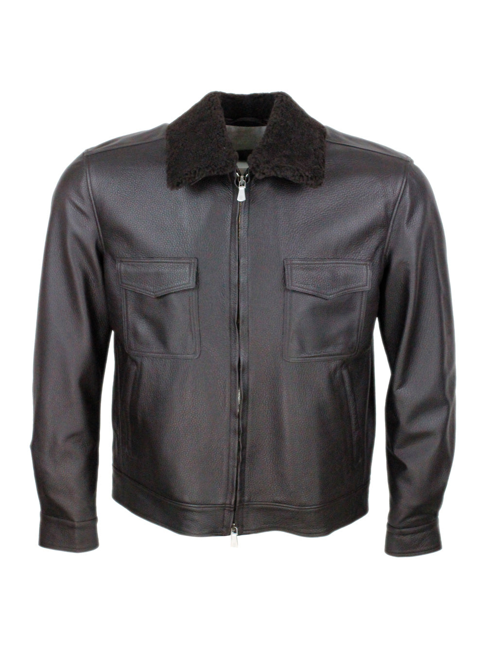 Eleventy Jackets Dark Brown 100le