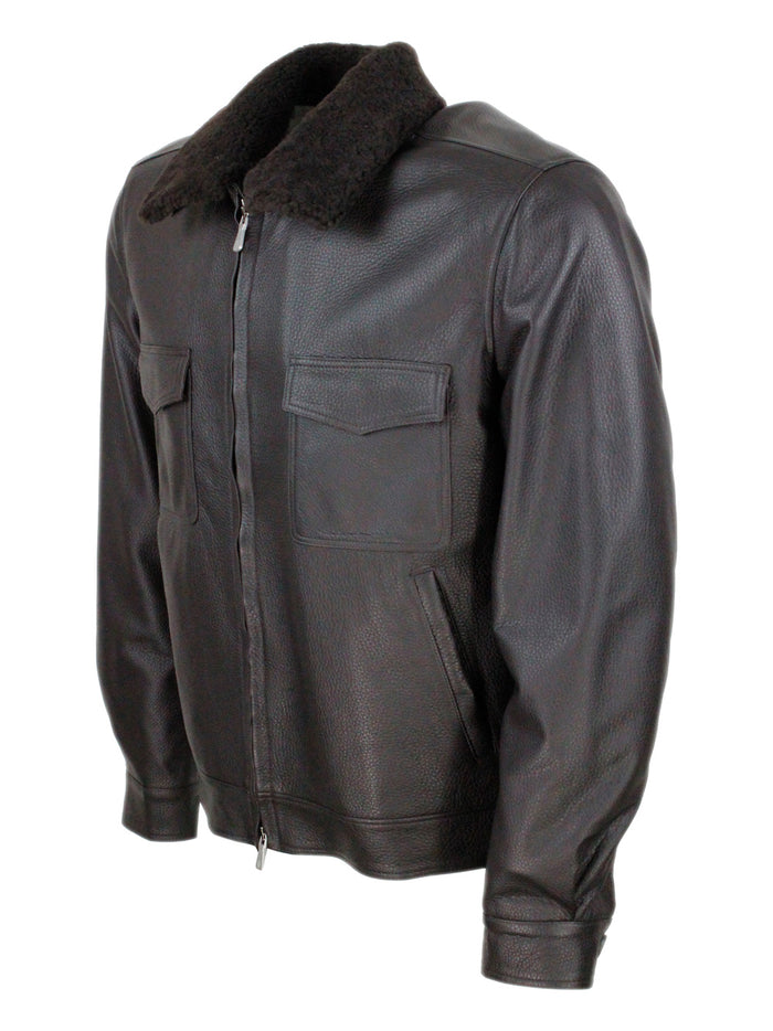 Eleventy Jackets Dark Brown 100le