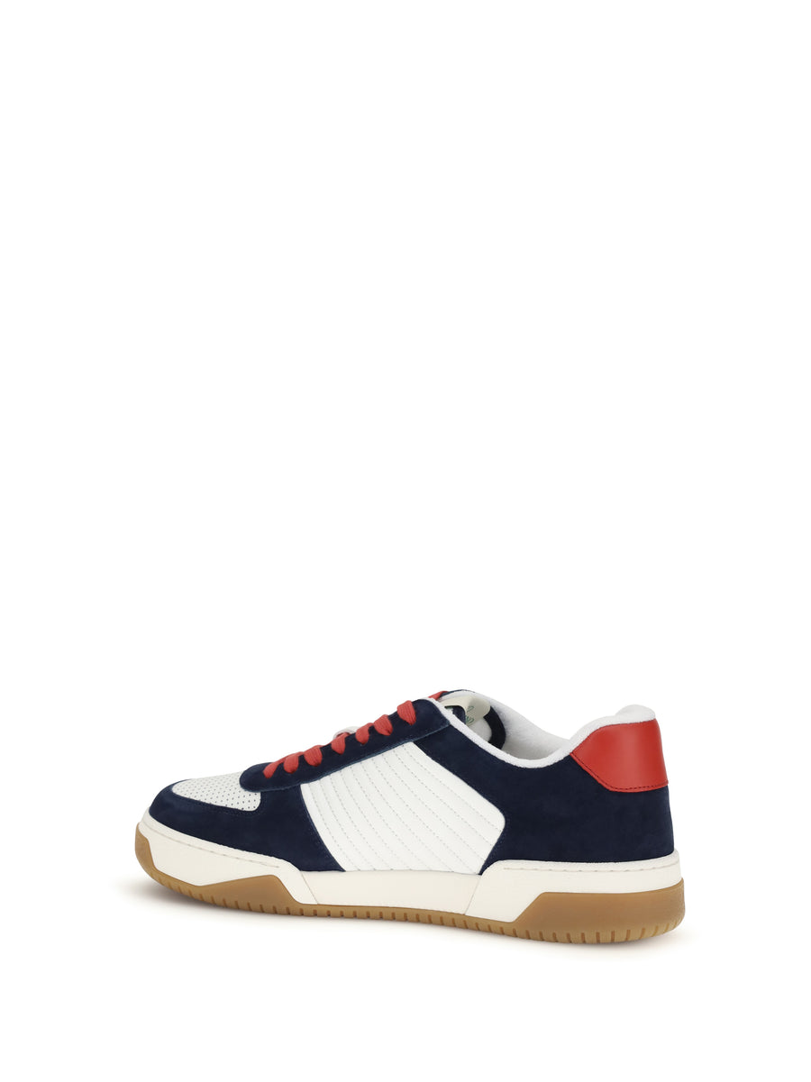 Sneakers Sparry Calf Leather Dark Bluette Bluette/white/coral Red/white/white/ivory/am Trainers