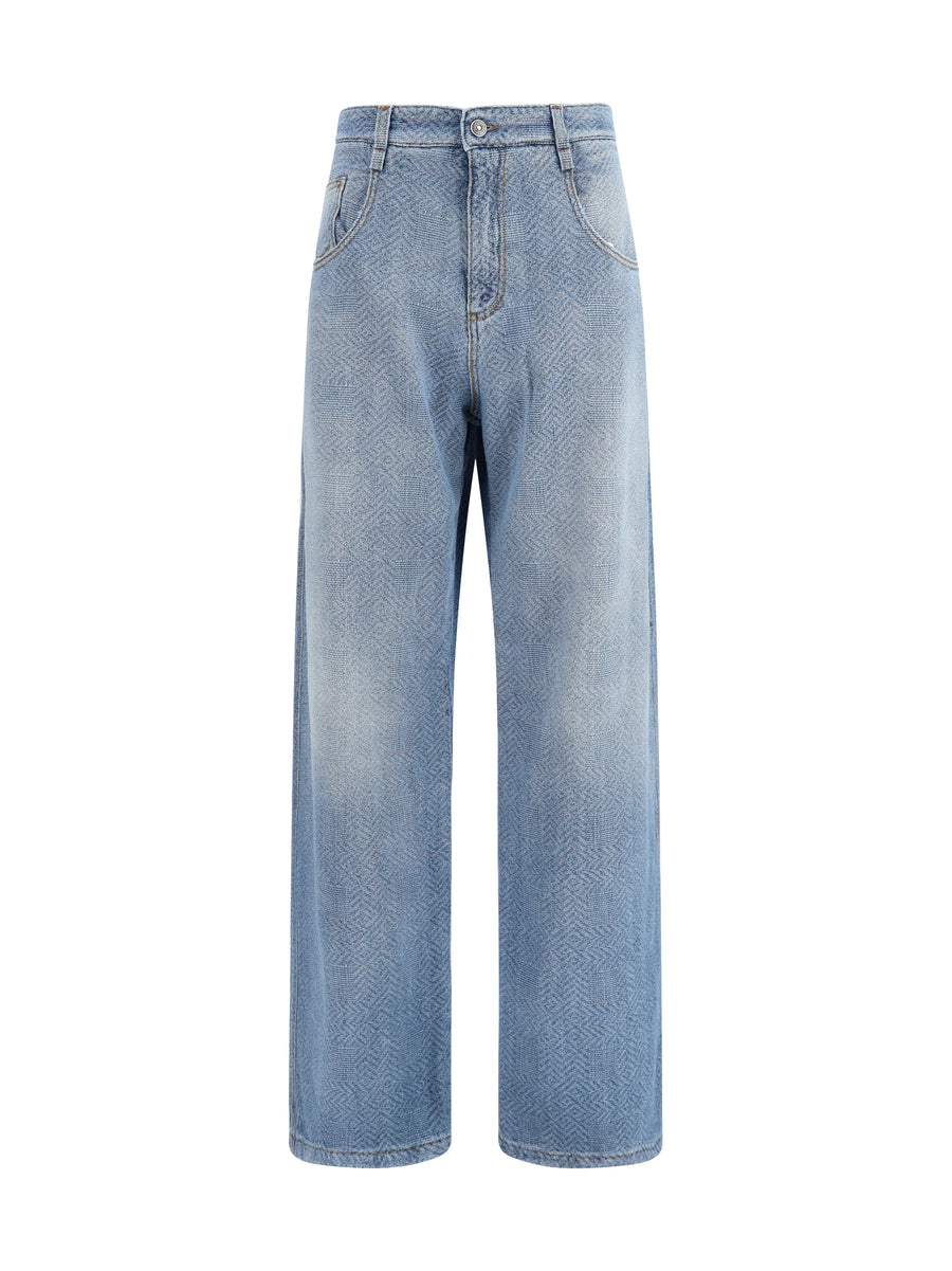Ermanno Scervino 100% Cotton jeans in blue
