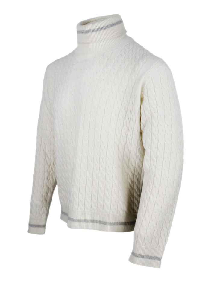 Eleventy Sweaters Cream 100wv